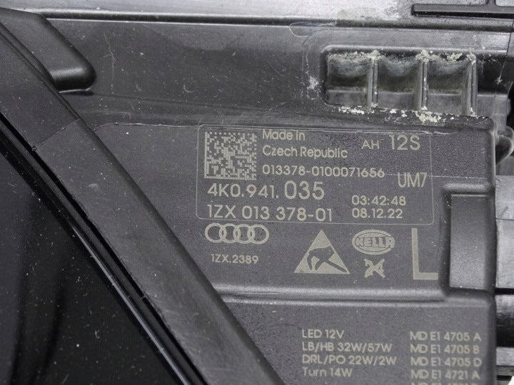 Frontscheinwerfer Audi A6 C8 4K0941035 LED Links Scheinwerfer Headlight SCH9263026515vm