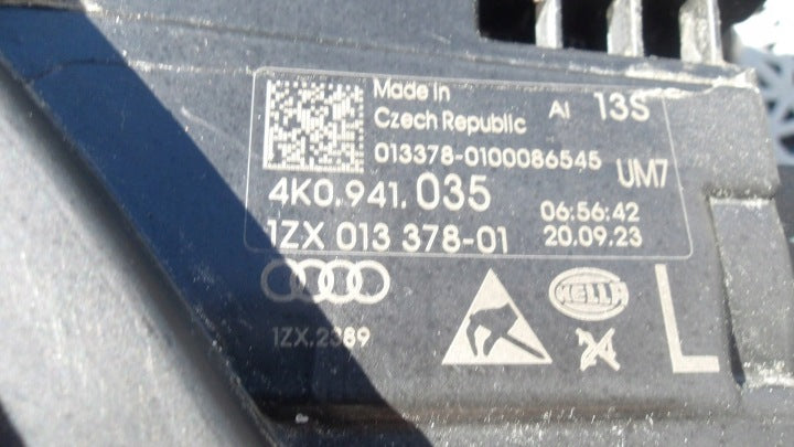 Frontscheinwerfer Audi A6 C8 4K0941035 Full LED Links Scheinwerfer Headlight SCH9266654890uy