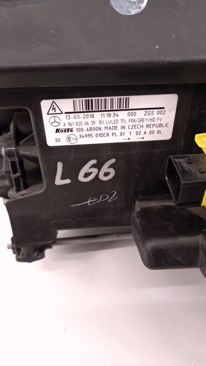 Frontscheinwerfer Mercedes-Benz A9618206639 Xenon Links Scheinwerfer Headlight SCH9290630621te