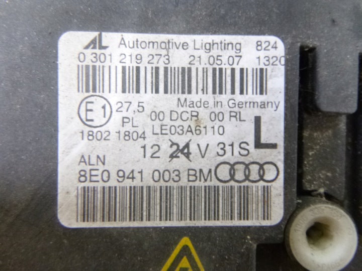 Frontscheinwerfer Audi A4 B7 8E0941003BM Links Scheinwerfer Headlight SCH9292081774cd