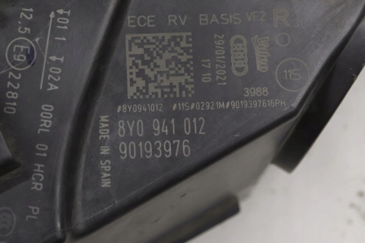 Frontscheinwerfer Audi A3 8Y0941012 Laser Rechts Scheinwerfer Headlight SCH9312645305xe