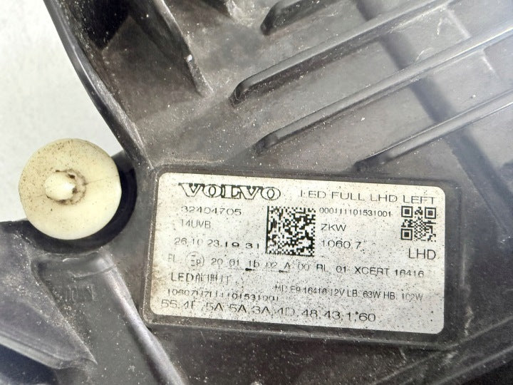 Frontscheinwerfer Volvo Xc60 II 32404705 LED Links Scheinwerfer Headlight SCH9334854330dv