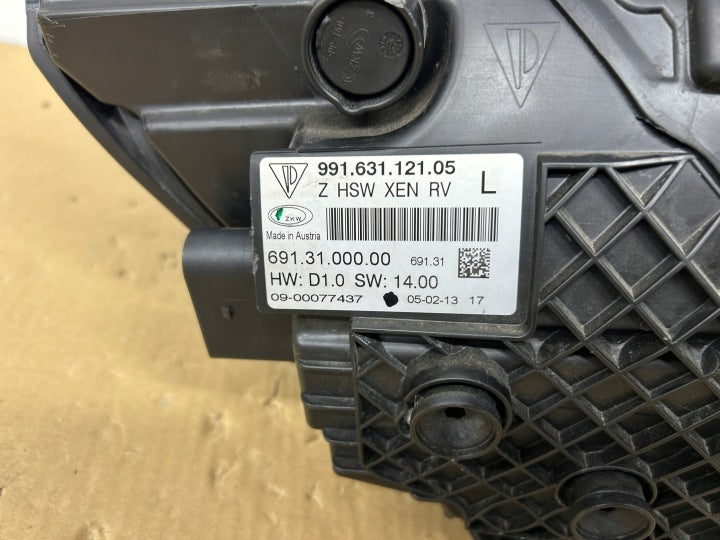 Frontscheinwerfer Porsche Carrera 991631121 Xenon Links Scheinwerfer Headlight SCH9354696141lt
