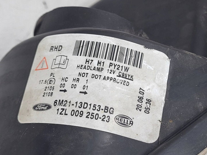 Frontscheinwerfer Ford S-Max 6M2113D153BG 1ZL00925023 Links Headlight SCH9408259416ei
