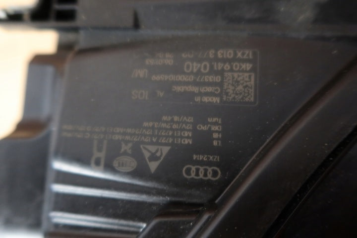 Frontscheinwerfer Audi A6 C8 4K0941040 LED Rechts Scheinwerfer Headlight SCH9433430602ig