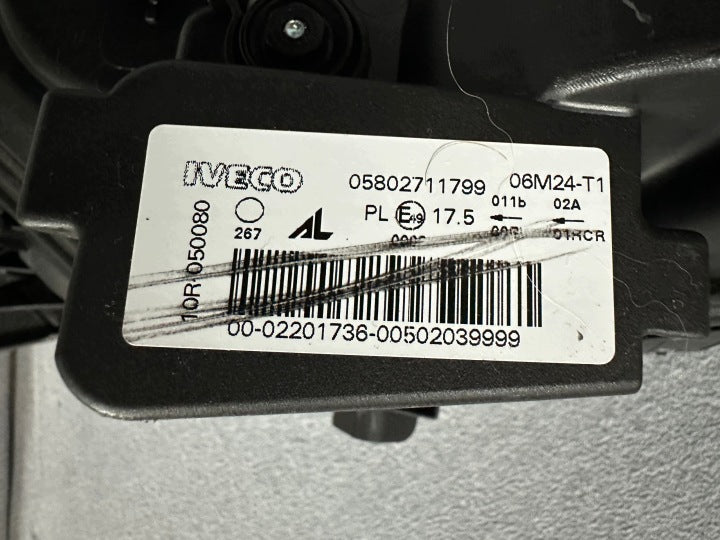Frontscheinwerfer Iveco Daily IV 05802711799 LED Rechts Scheinwerfer Headlight SCH9453688467cu