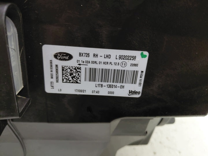 Frontscheinwerfer Ford Puma L1TB-13E014-EH Rechts Scheinwerfer Headlight SCH9458631907aw