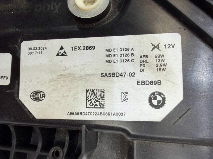 Frontscheinwerfer BMW X1 08032024 1EX2869 Links Scheinwerfer Headlight SCH9460838698ru