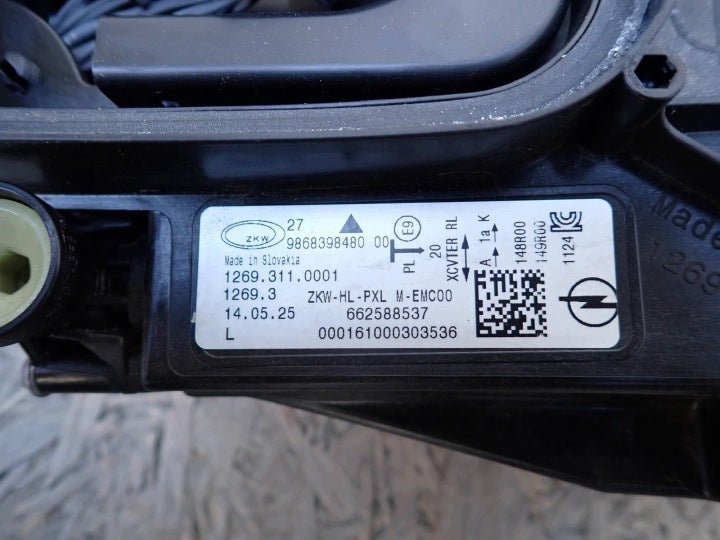 Frontscheinwerfer Opel Astra L 9868398480 Full LED Links Scheinwerfer Headlight SCH9466979243sw
