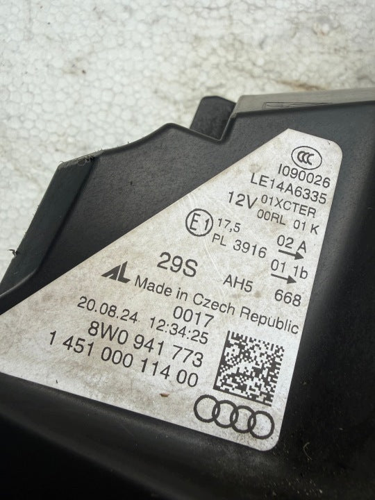 Frontscheinwerfer Audi A4 B9 8W0941773 Links Scheinwerfer Headlight SCH9471014448bu