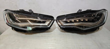 Load image into Gallery viewer, Frontscheinwerfer Audi A6 C7 4G0941773 LED Ein Satz Scheinwerfer Headlight SCH9548061693km