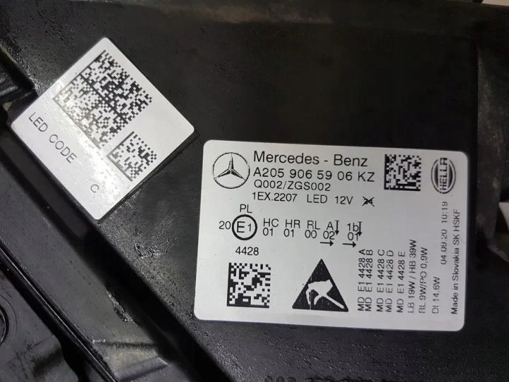 Frontscheinwerfer Mercedes-Benz W205 A2059065906 LED Links Headlight SCH9559193512qt