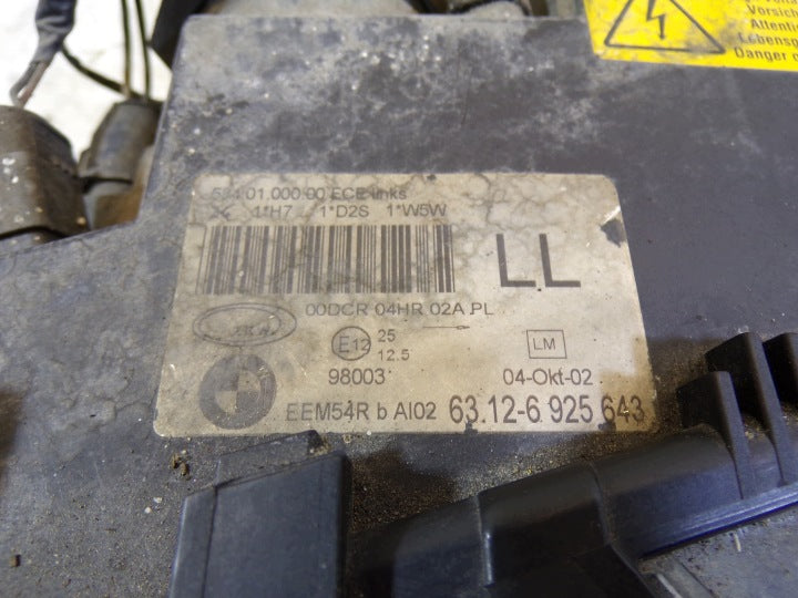 Frontscheinwerfer BMW E46 6925643 Xenon Links Scheinwerfer Headlight SCH9568677396pg