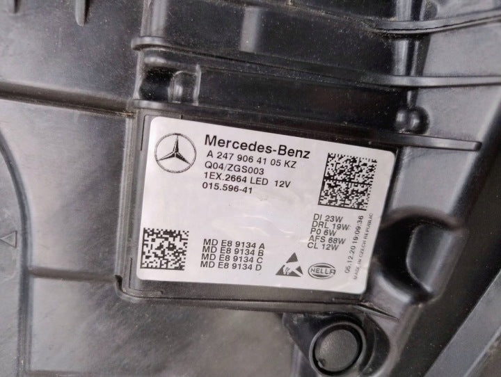 Frontscheinwerfer Mercedes-Benz Gla H247 A2479064105 Links Headlight SCH9574240274sf