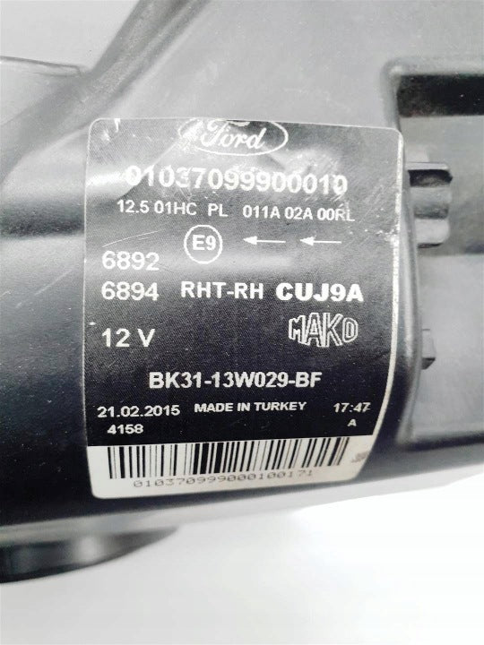 Frontscheinwerfer Ford Transit BK3113W029BF Rechts Scheinwerfer Headlight SCH9595317841pl