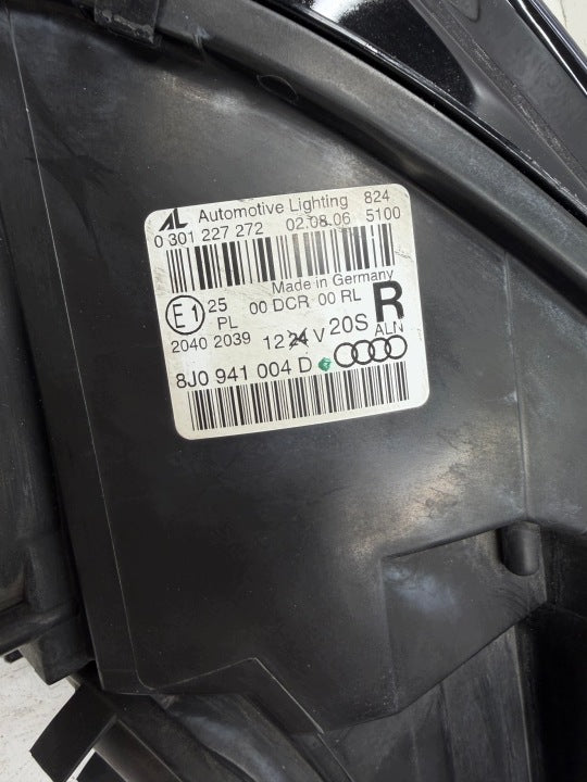 Frontscheinwerfer Audi Tt 8J0941004D Rechts Scheinwerfer Headlight SCH9607394479vm