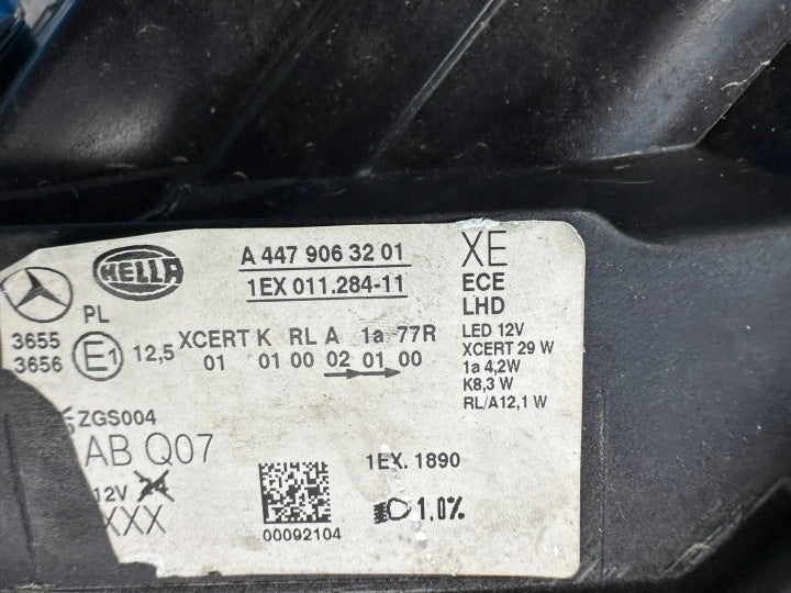Frontscheinwerfer Mercedes-Benz 4479063201 LED Links Scheinwerfer Headlight SCH9620319825ri