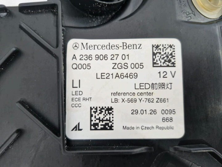 Frontscheinwerfer Mercedes-Benz A2369062701 Full LED Links Headlight SCH9640620543hy
