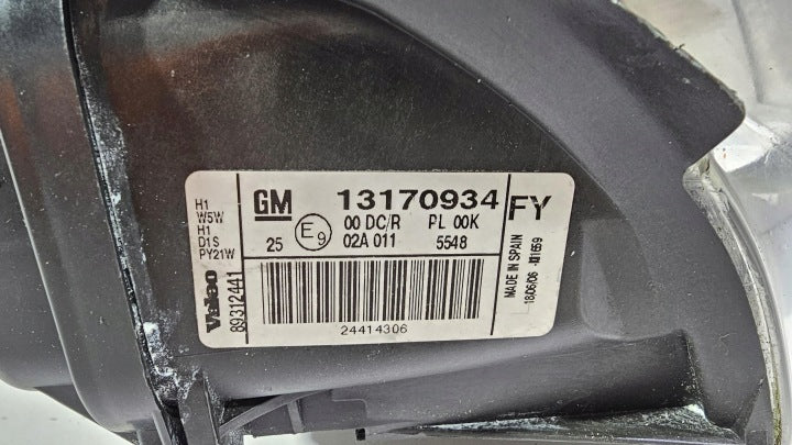 Frontscheinwerfer Opel Signum Vectra C 13170934 Rechts Scheinwerfer Headlight SCH9653528934so