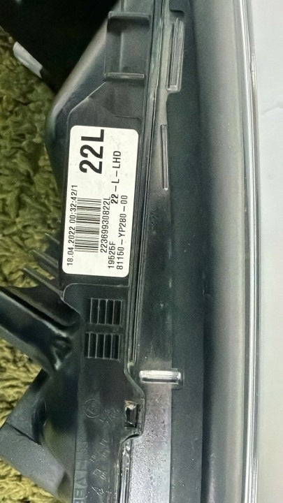 Frontscheinwerfer Toyota Chr 81150YP28000 LED Links Scheinwerfer Headlight SCH9669940272qp
