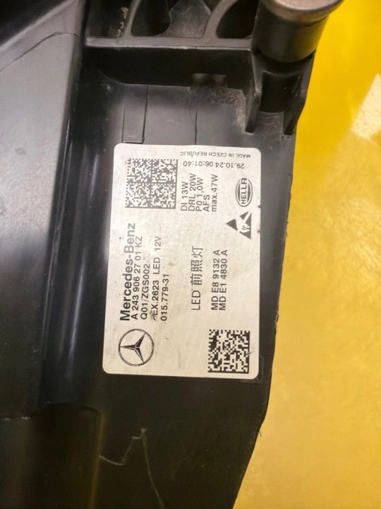 Frontscheinwerfer Mercedes-Benz Eqa Eqb A2439062701 LED Links Headlight SCH9673021843ly