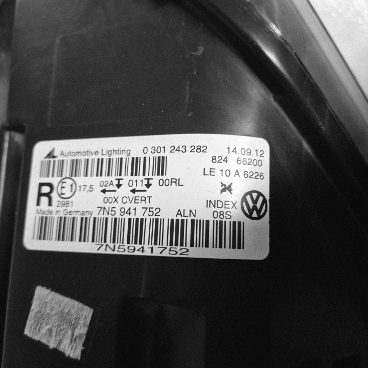 Frontscheinwerfer Seat Alhambra II 7N5941752 Rechts Scheinwerfer Headlight SCH9677292407yi