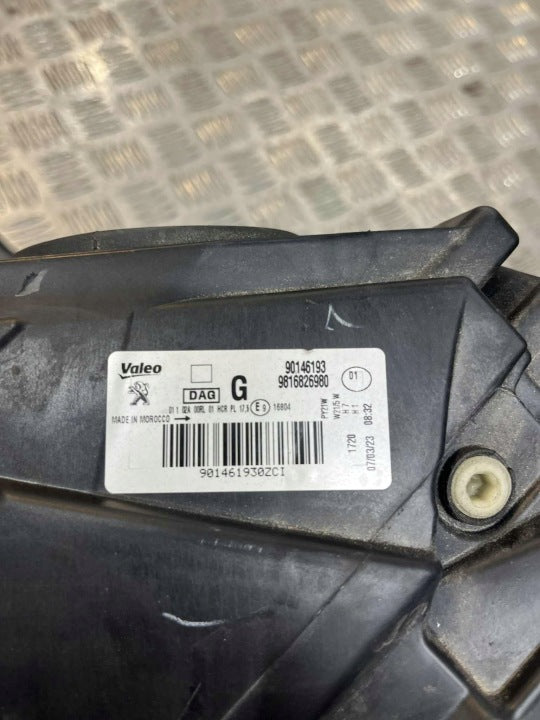 Frontscheinwerfer Peugeot Partner Rifter 9816822980 Links Scheinwerfer Headlight SCH9678210155ew