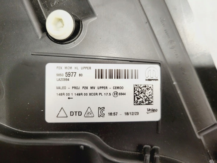 Frontscheinwerfer Peugeot II 208 9850597780 LED Rechts Scheinwerfer Headlight SCH9682416774ih