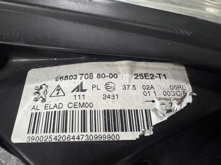 Frontscheinwerfer Peugeot 9680370880 Xenon Links Scheinwerfer Headlight SCH9682423231en