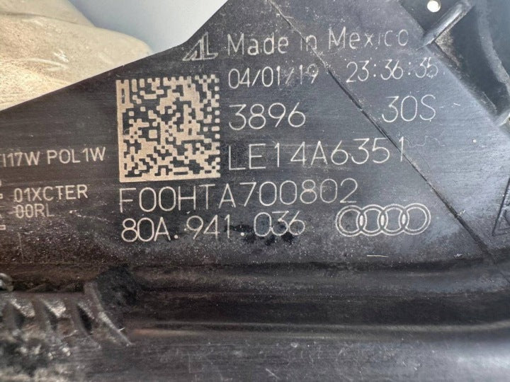 Frontscheinwerfer Audi Q5 80A941036 Rechts Scheinwerfer Headlight SCH9740516171if
