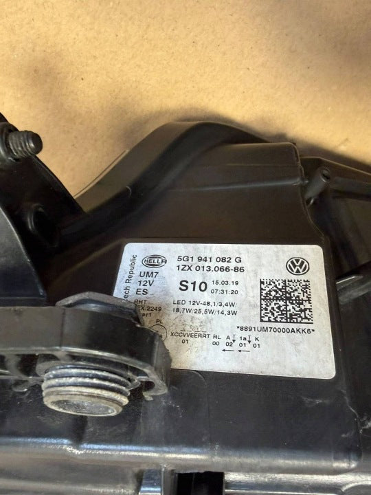 Frontscheinwerfer VW Golf VII 5G1941082G LED Rechts Scheinwerfer Headlight SCH9780488735iz
