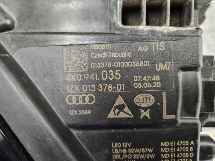 Frontscheinwerfer Audi A6 C8 4K0941035 LED Links Scheinwerfer Headlight SCH9795275230my