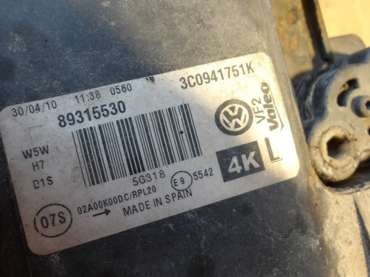 Frontscheinwerfer VW Passat 89315530 Links Scheinwerfer Headlight SCH9797338004mo