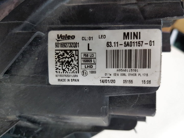 Frontscheinwerfer Mini F56 6311-5A01157-01 LED Links Scheinwerfer Headlight SCH9905034680qh