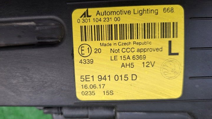 Frontscheinwerfer Skoda Fabia III 5E1941015D LED Links Scheinwerfer Headlight SCH9926037288dw