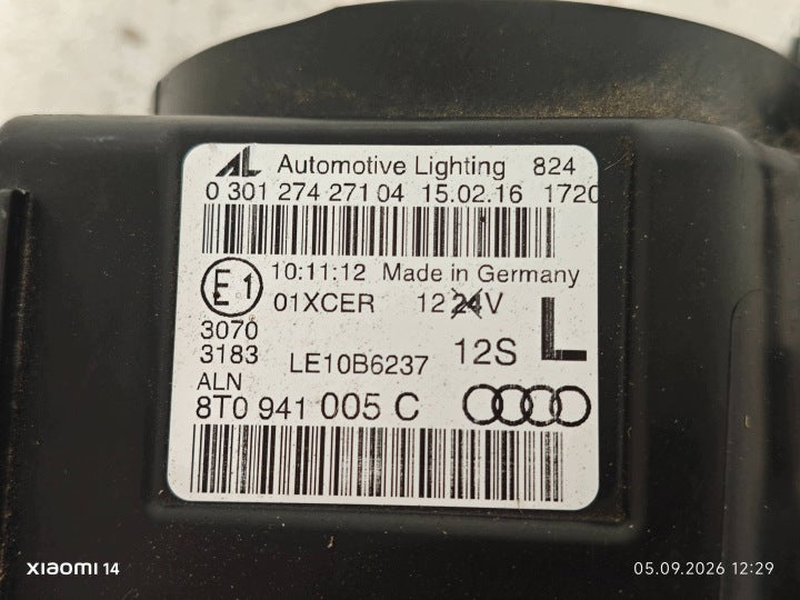 Frontscheinwerfer Audi A5 8T0941005C Links Scheinwerfer Headlight SCH9962859324pw