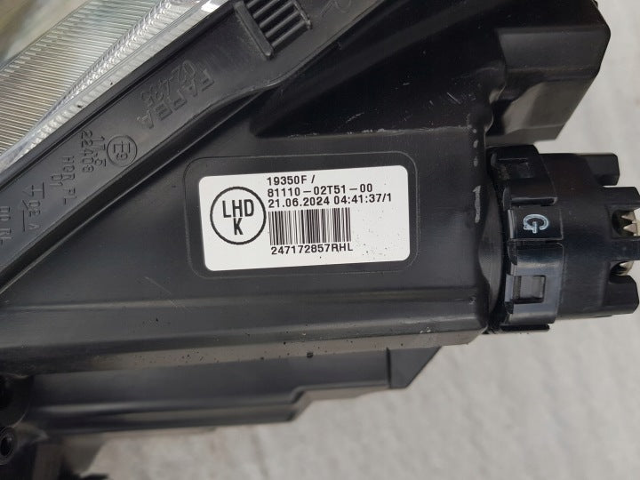 Frontscheinwerfer Toyota Corolla 81150-02T50 Ein Satz Scheinwerfer Headlight SCH9963084248wf