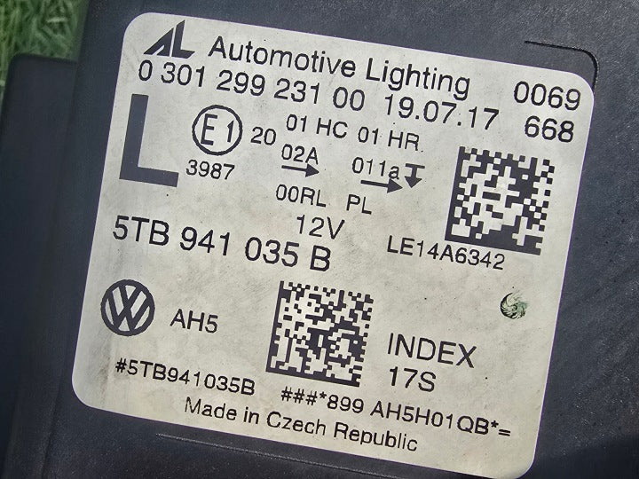 Frontscheinwerfer VW Touran 5TB941035 LED Links Scheinwerfer Headlight SCH9972303444ae