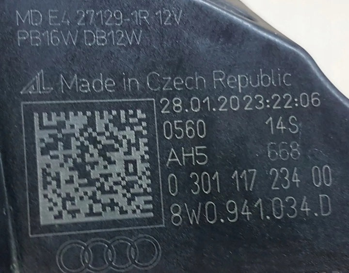 Frontscheinwerfer Audi A4 B9 8W0941034D LED Rechts Scheinwerfer Headlight SCH9979219658uw