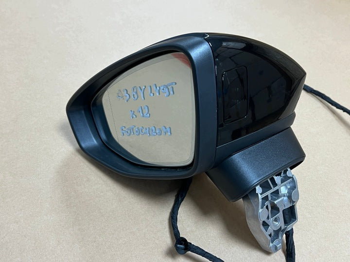 Außenspiegel Seitenspiegel Audi A3 8Y1857409J Elektrisch 12Pin Links Schwarz SSP1966929562su