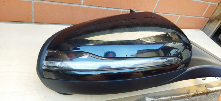 Außenspiegel Mercedes-Benz S205 W205 A2058105202 Elektrisch 16Pin Rechts Schwarz SSP2109095220qa