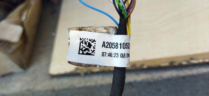 Außenspiegel Mercedes-Benz S205 W205 A2058105202 Elektrisch 16Pin Rechts Schwarz SSP2109095220qa