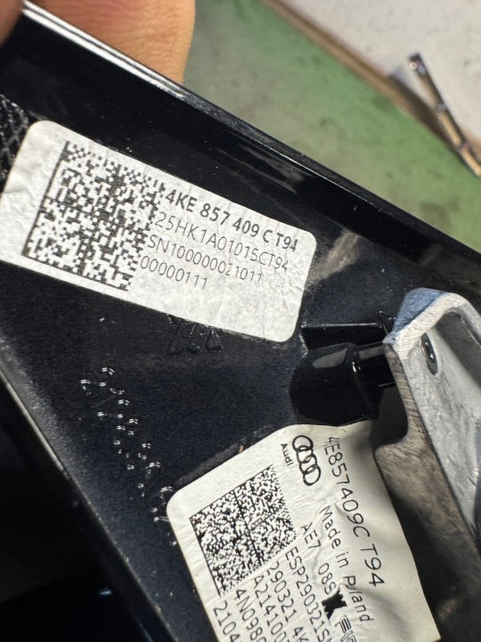 Außenspiegel Seitenspiegel Audi E-Tron 4KE857409 - Links Schwarz Side Mirror SSP4491924763yi