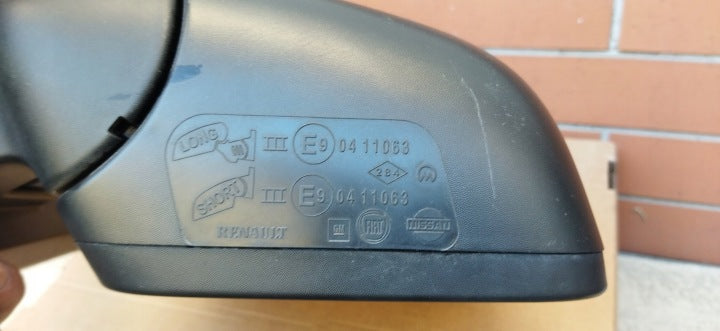 Außenspiegel Nissan Primastar Trafic E90411063 963028663R Elektrisch 10Pin Links SSP4533019809tc