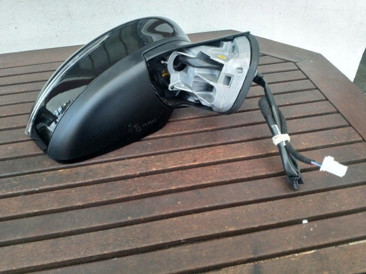 Außenspiegel Seitenspiegel Nissan I E9036945 Elektrisch 7Pin Rechts Schwarz SSP5116862012ur