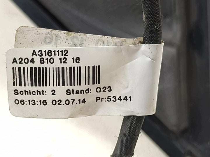 Außenspiegel Mercedes-Benz X204 A2048101216 A2128100864 9Pin Rechts Schwarz SSP6104767282fg