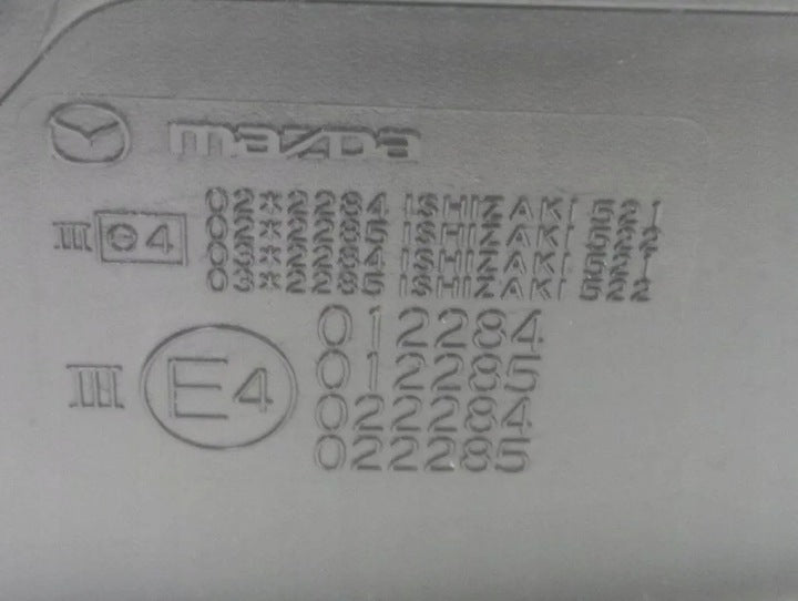 Außenspiegel Seitenspiegel Mazda Cx-7 E4012284 Elektrisch - Rechts Weiß SSP7233672053sf