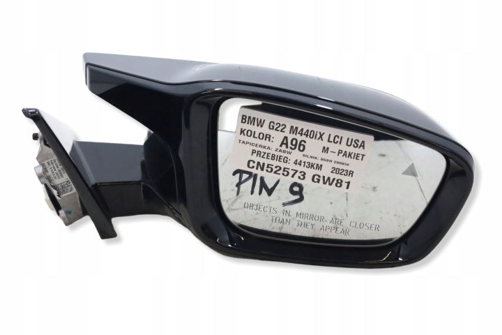 Außenspiegel Seitenspiegel BMW 4 G22 G82 G23 G83 5B4C378 9Pin Rechts Side Mirror SSP7256808125zx