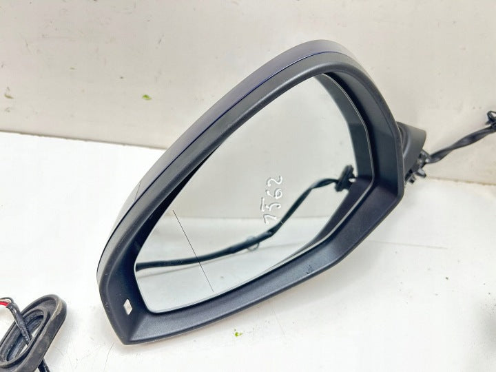 Außenspiegel Seitenspiegel Audi A5 E1041409 Elektrisch - Links Blau Side Mirror SSP7341037977sd