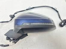 Laden Sie das Bild in den Galerie-Viewer, Außenspiegel Seitenspiegel Audi A5 E1041409 Elektrisch - Links Blau Side Mirror SSP7341037977sd